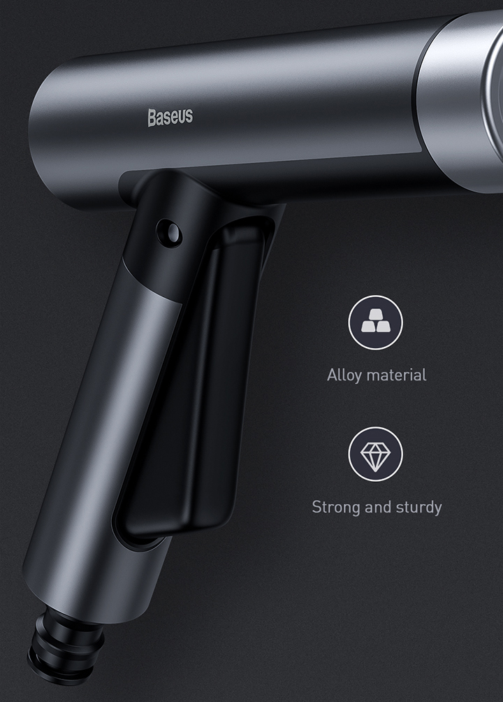 High-Pressure Car Wash Gun