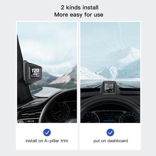 AP-1 Car HUD OBD GPS Display