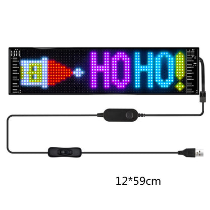Programmable LED Car Display Sign