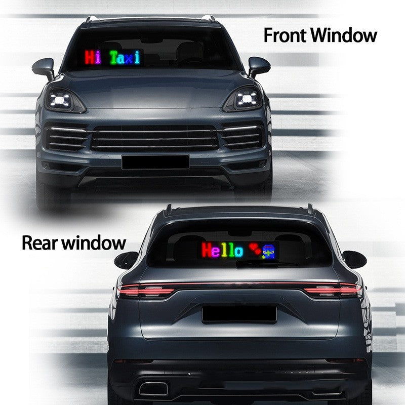 Programmable LED Car Display Sign