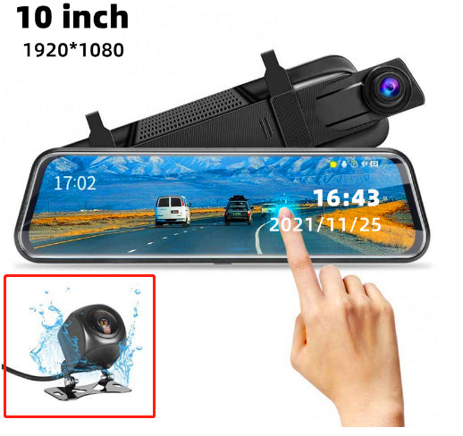 Dual Lens Mirror Dash Cam