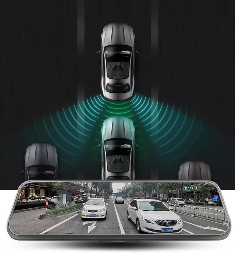 Dual Camera Full Screen Dash Cam