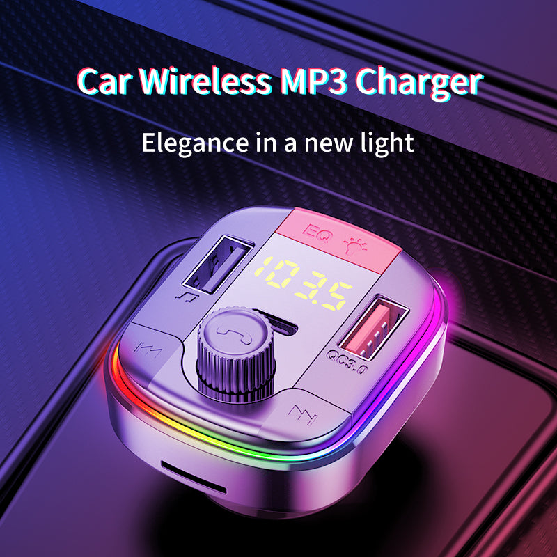 Bluetooth MP3 Fast Charge Car Charger