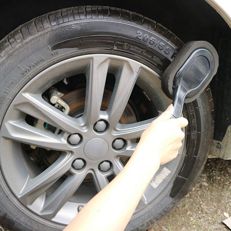 Long-Handle Car Tire Brush