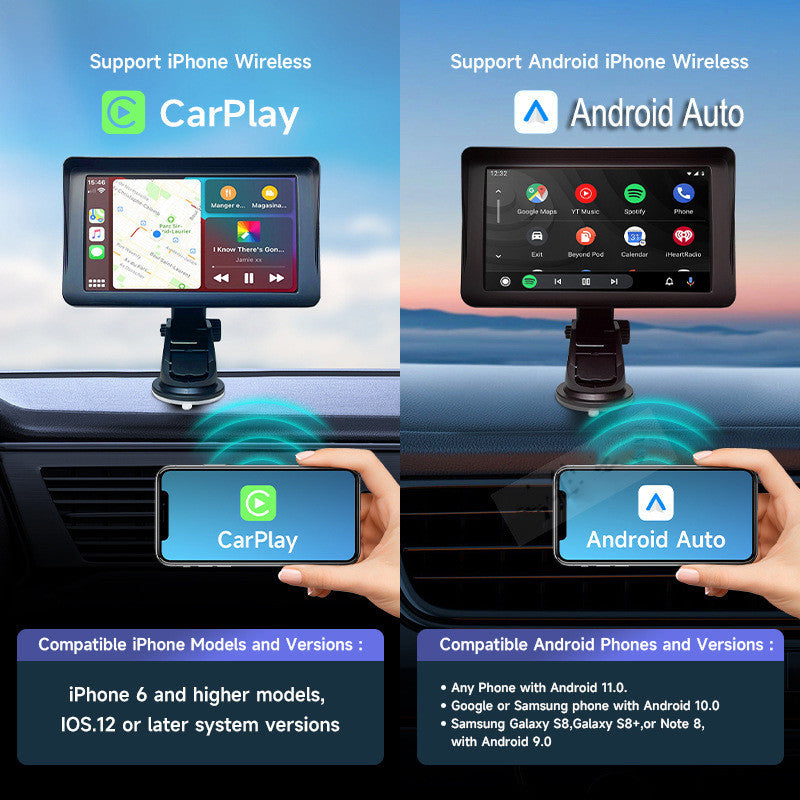 7-Inch Wireless CarPlay Smart Screen