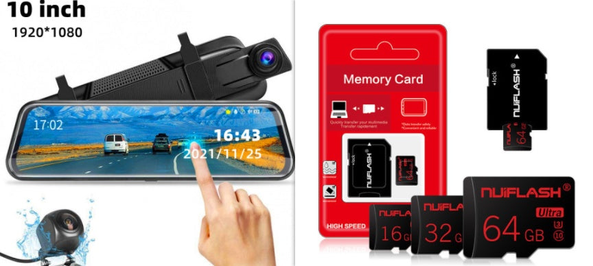 Dual Lens Mirror Dash Cam