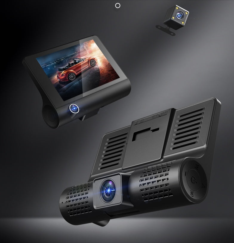 1080P Triple Lens Dash Cam