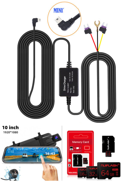 Dual Lens Mirror Dash Cam